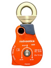 Rock Exotica Omni Block 2.6 Single Pulley with Integrated Swivel