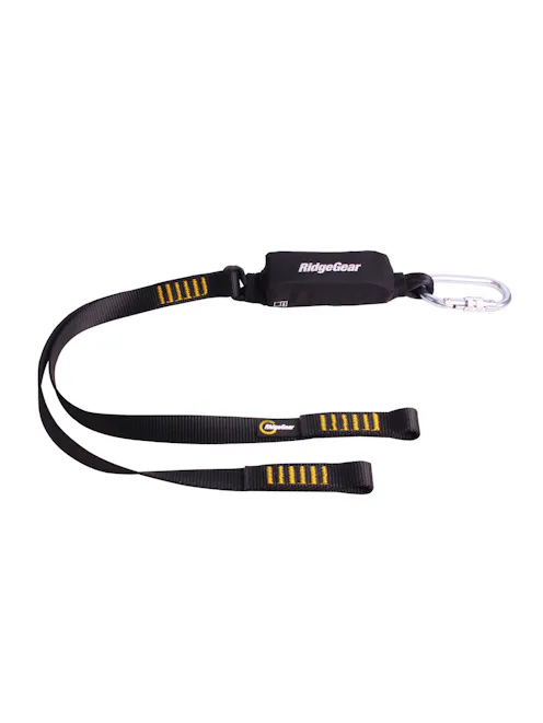 Ridgegear Twin Leg Webbing Lanyard & Shock Absorber