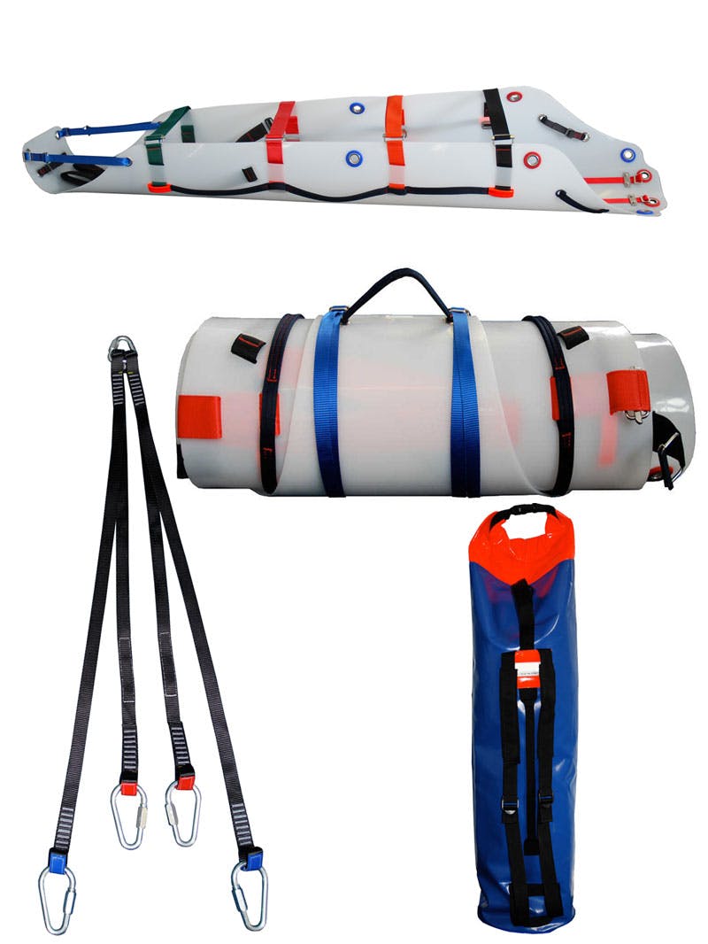 Abtech Slix 100 Rescue Lightweight Restricted Access Stretcher Kit