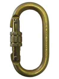 ISC Steel Oval Screwgate karabiner