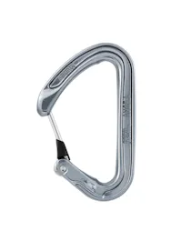 Petzl Ange L light Karabiner with MonoFil Keylock system Grey