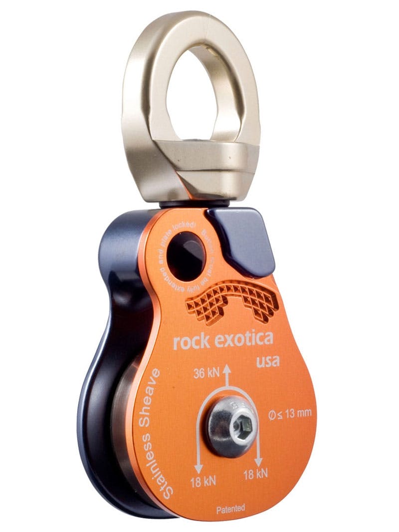 Rock Exotica Omni Block 2.6 Single Pulley with Integrated Swivel