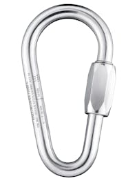 Maillon Rapide 10mm Pear Shape Zinc Plated 'Galvanised' Steel (Quick link)