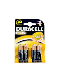 Duracell AA Plus Batteries 4pk