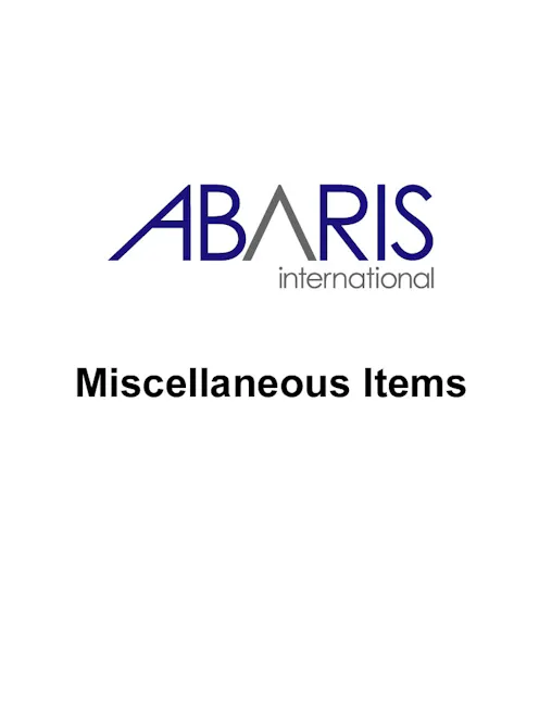Abaris Miscellaneous Item Sweeden