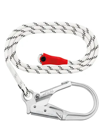 Petzl Replacement Rope for Grillon Hook 5 m - Europese versie Wit/Geel